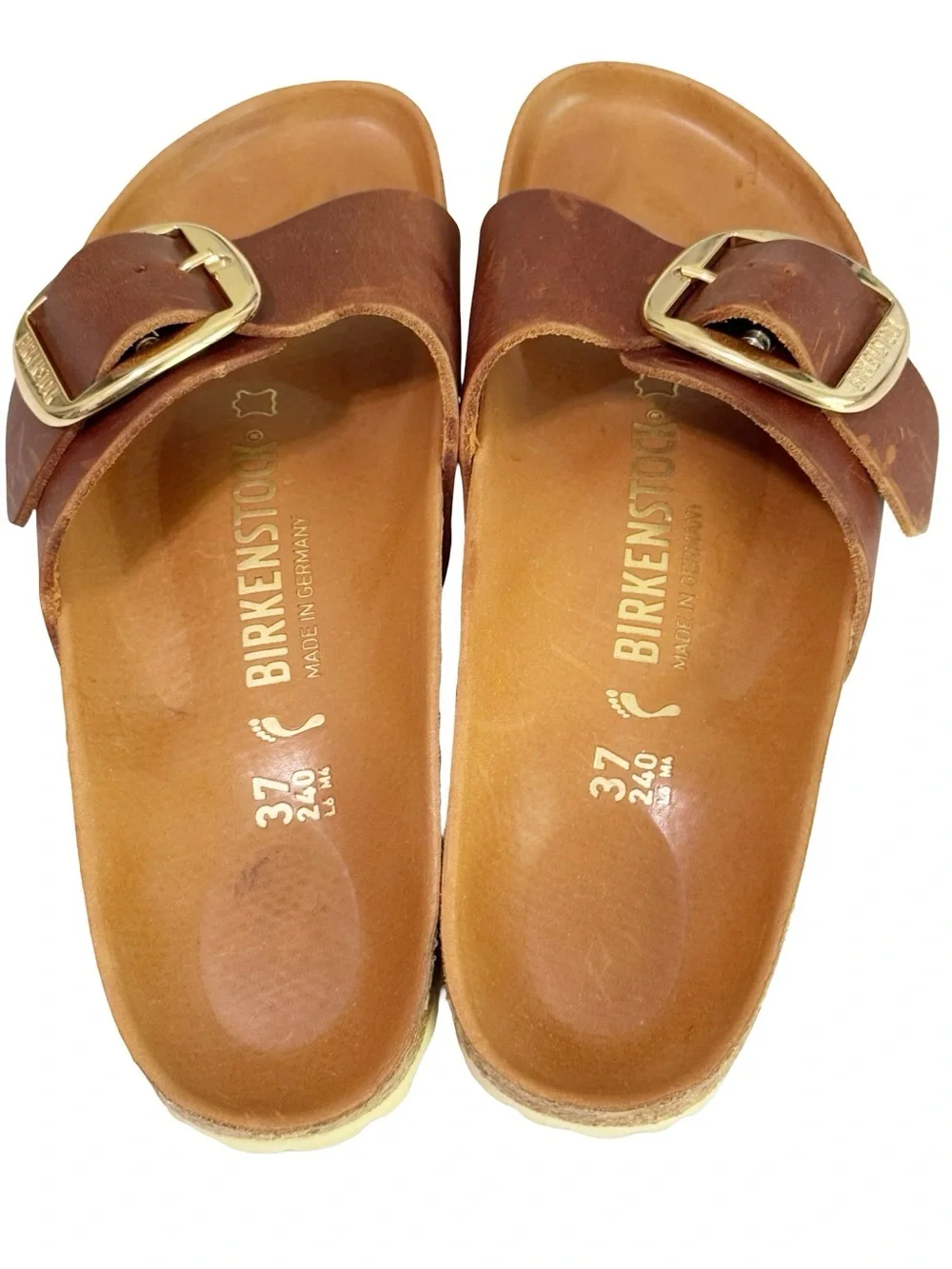 Birksenstock Madrid Big Buckle Oiled Sandal 37 6.5